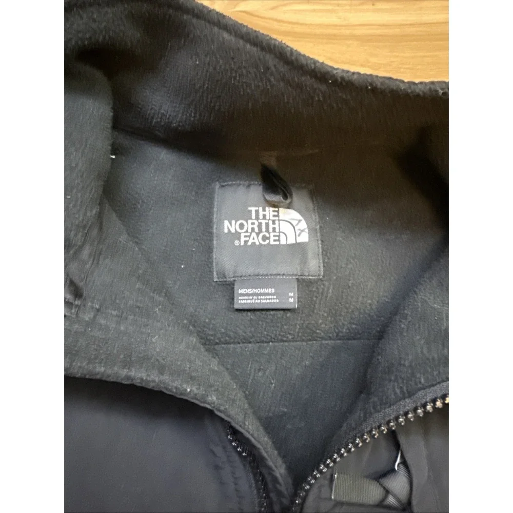 The North Face Denali Polartec Fleece Jacket Mens Medium Black Full Zip Outdoor